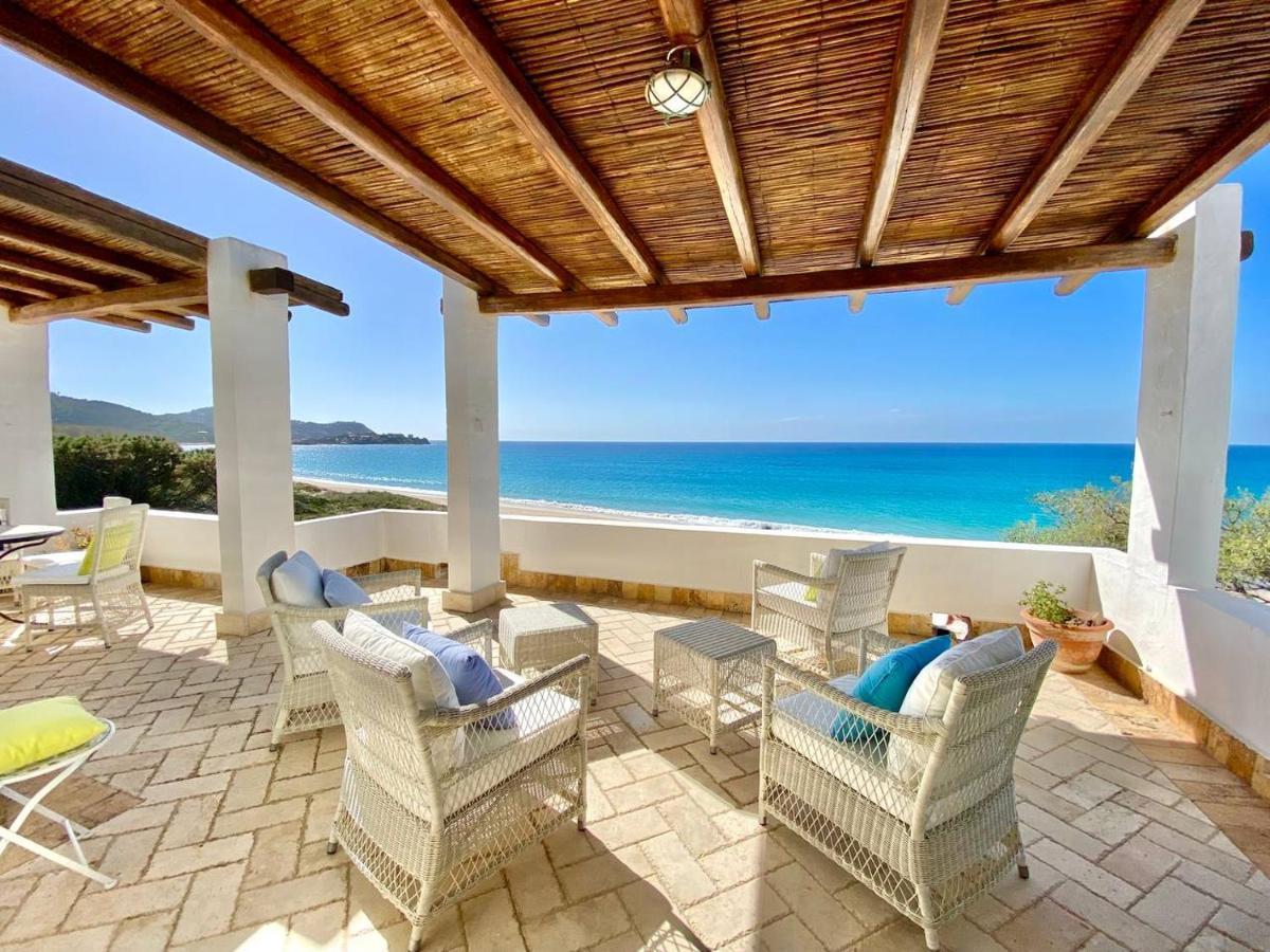 Apartamento Beachfront House Geremeas Sardegna Exterior foto
