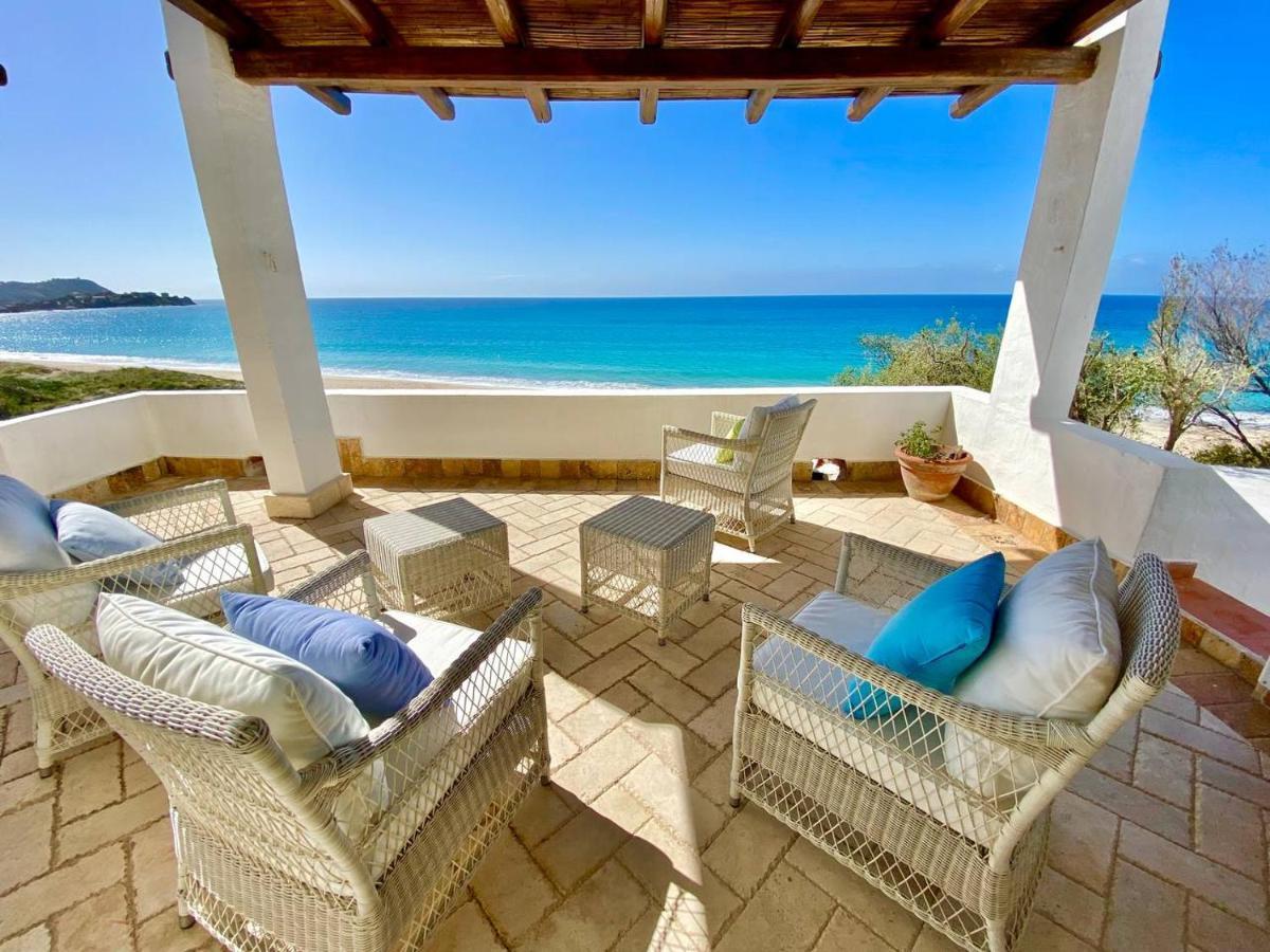 Apartamento Beachfront House Geremeas Sardegna Exterior foto