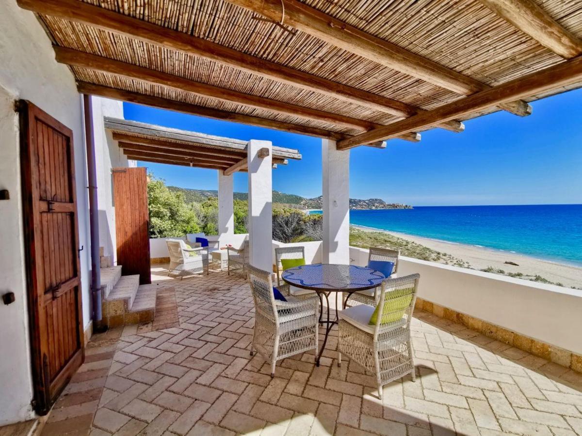 Apartamento Beachfront House Geremeas Sardegna Exterior foto